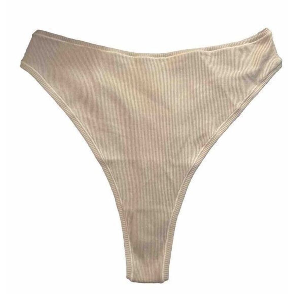 SKIMS Cotton Rib Dipped‎ Thong In Iris Mica SIZE 3X PN-DTH-0812 NWT